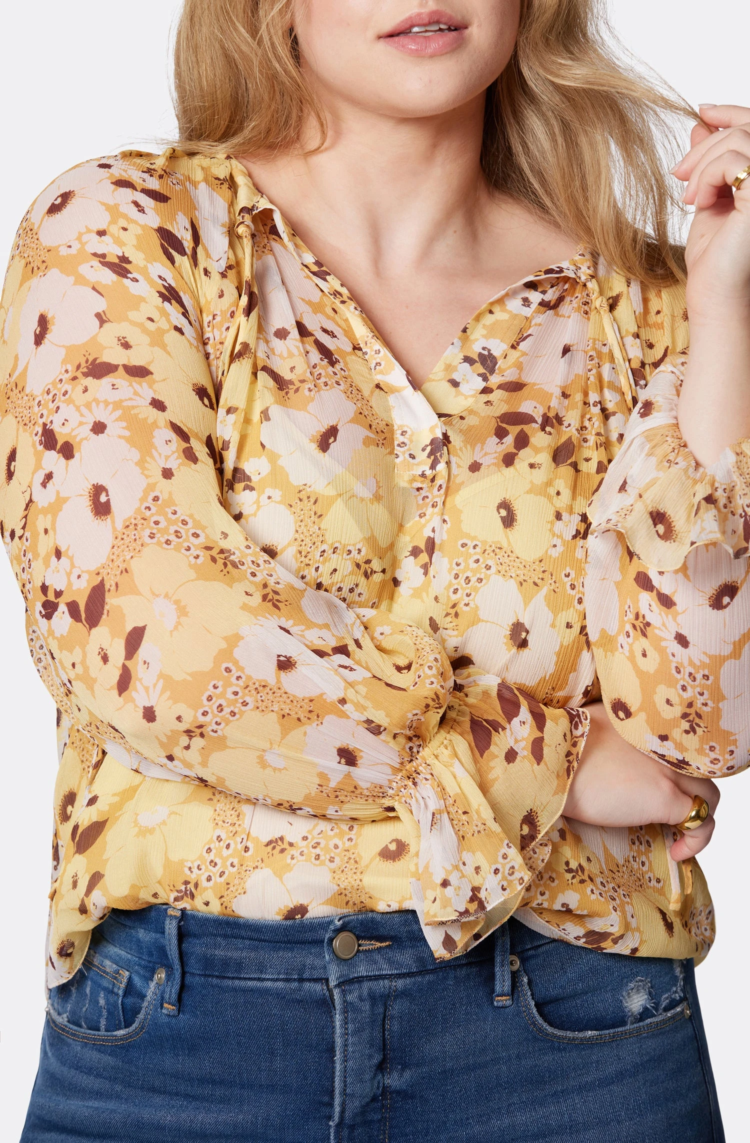 Joie Brigitta Long Sleeve Silk Top 10 Joie Brigitta Long Sleeve Silk Top - Image 10