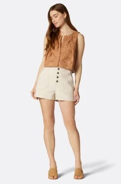 Joie Gemma Sleeveless Cotton Top -Joie Fashion Outlet Store T0059F9327 INT 1