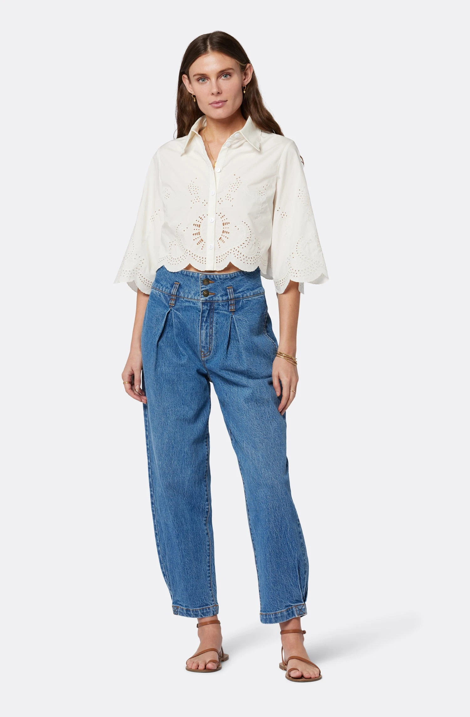 Joie Pheobe Short Sleeve Cotton Top 2 Joie Pheobe Short Sleeve Cotton Top - Image 2