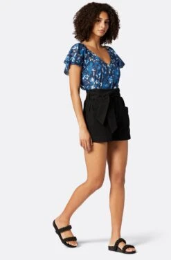 Joie Katya Short Sleeve Cotton Top 14 Joie Katya Short Sleeve Cotton Top -Joie Fashion Outlet Store T0064A9370 NVBM 3