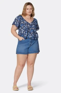 Joie Katya Short Sleeve Cotton Top 22 Joie Katya Short Sleeve Cotton Top -Joie Fashion Outlet Store T0064X9370 NVBM 1