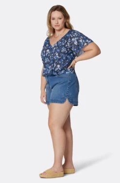 Joie Katya Short Sleeve Cotton Top 19 Joie Katya Short Sleeve Cotton Top -Joie Fashion Outlet Store T0064X9370 NVBM 4