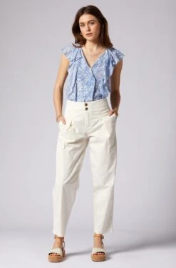 Joie Raquel Short Sleeve Top 6 Joie Raquel Short Sleeve Top -Joie Fashion Outlet Store T0070A0009 PNEM 1