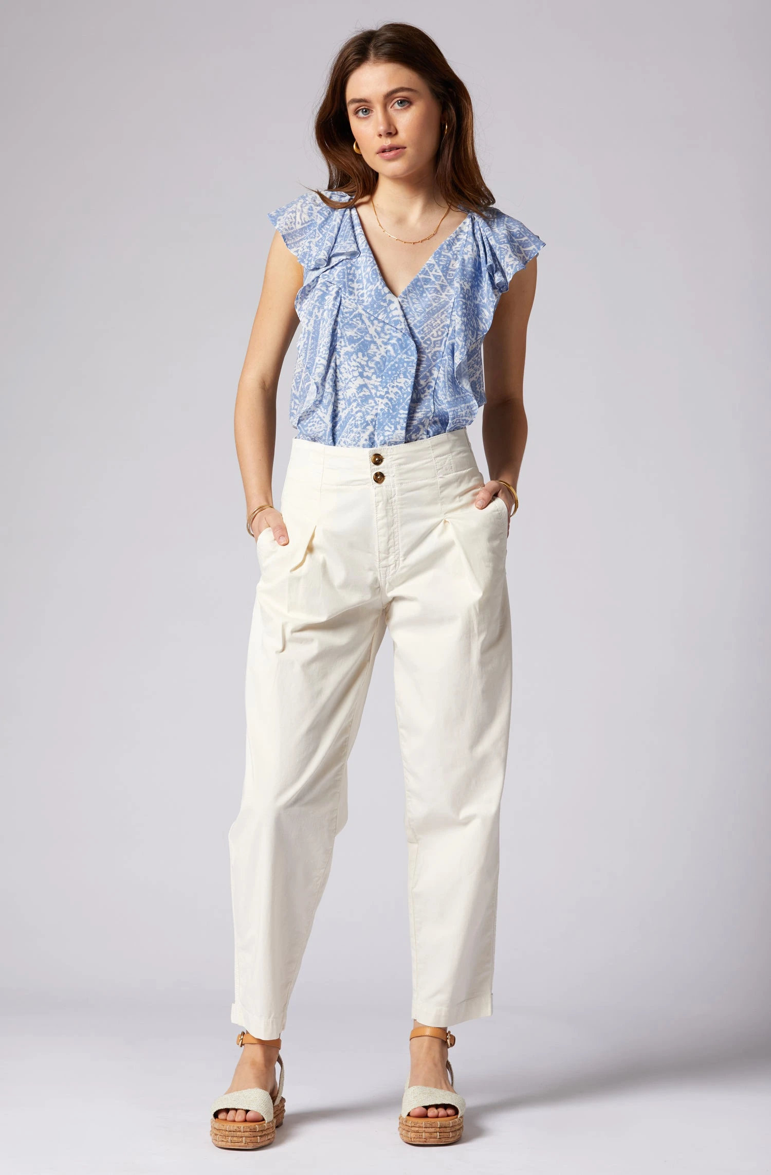 Joie Raquel Short Sleeve Top 3 Joie Raquel Short Sleeve Top - Image 3