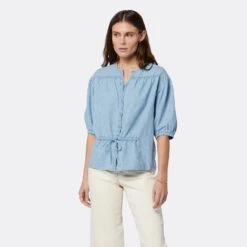 Joie Saba Short Sleeve Top -Joie Fashion Outlet Store T0074F9321 HOWO 9597 2 DPA