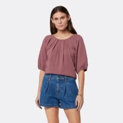 Joie Marina Short Sleeve Top -Joie Fashion Outlet Store T0079F9324 REBN 2 DPA