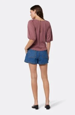 Joie Marina Short Sleeve Top -Joie Fashion Outlet Store T0079F9324 REBN 5