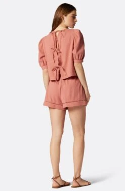 Joie Moira Short Sleeve Cotton Top -Joie Fashion Outlet Store T0083F9330 CYR 2