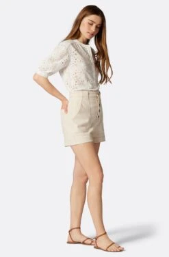 Joie Amilee Short Sleeve Cotton Top -Joie Fashion Outlet Store T0086F9327 PRCL 3