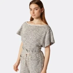 Joie Ora Short Sleeve Top -Joie Fashion Outlet Store T0110F9333 NVBM 4 DPA