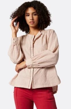 Joie Amie Long Sleeve Cotton Top