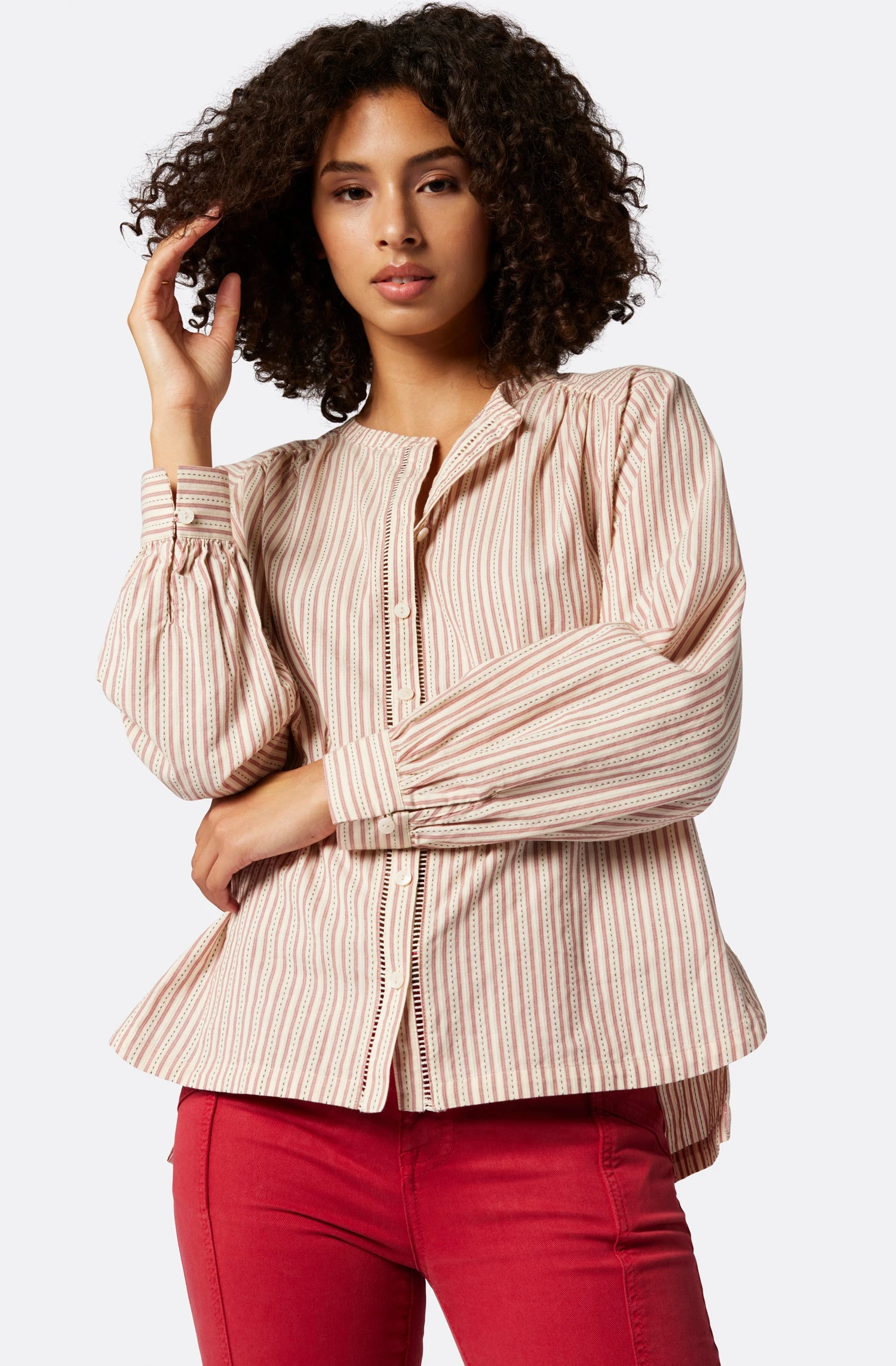 Joie Amie Long Sleeve Cotton Top 1 Joie Amie Long Sleeve Cotton Top