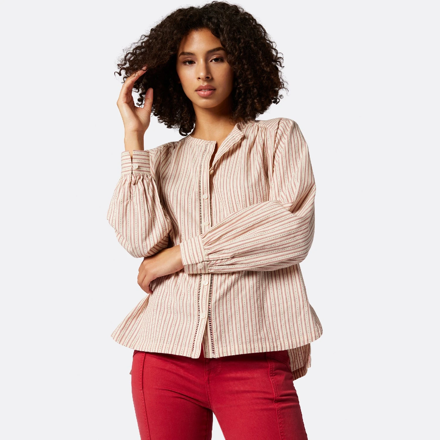 Joie Amie Long Sleeve Cotton Top 5 Joie Amie Long Sleeve Cotton Top - Image 5