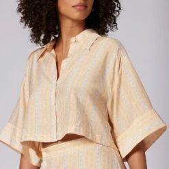 Joie Esther Short Sleeve Top -Joie Fashion Outlet Store T0128A0005 ANRM 4 DPA