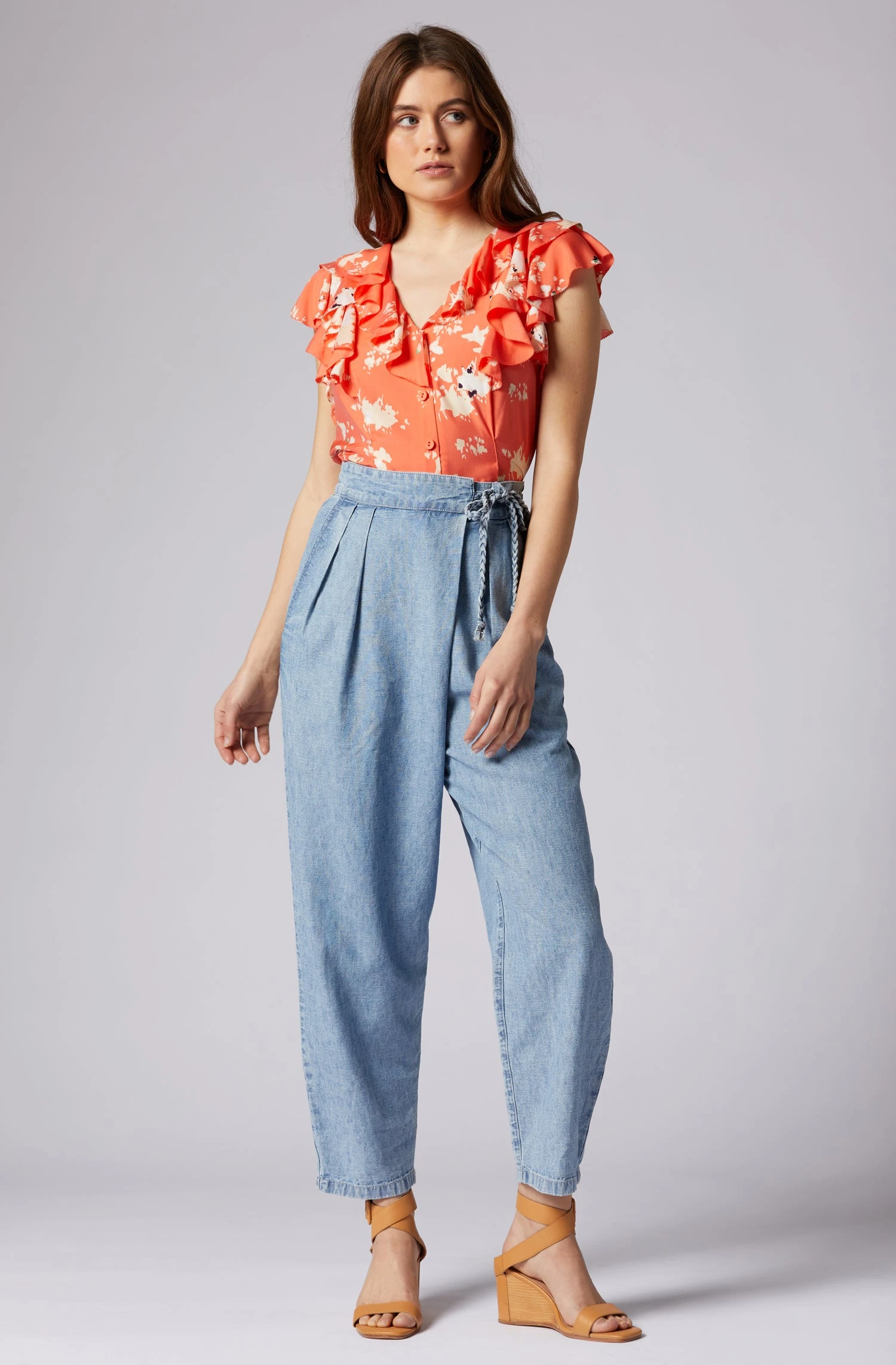 Joie Carmella Short Sleeve Top 2 Joie Carmella Short Sleeve Top - Image 2