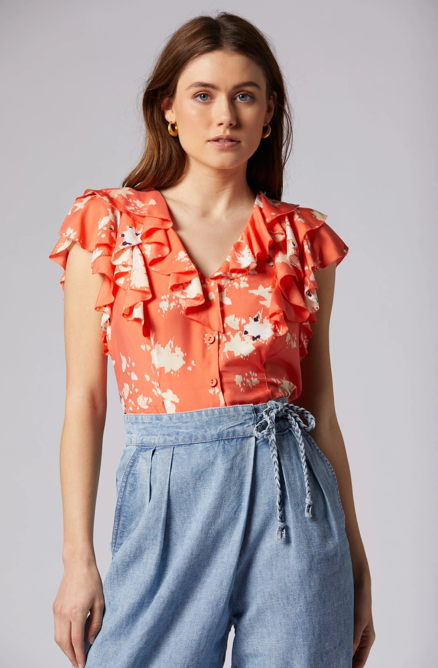 Joie Carmella Short Sleeve Top 1 Joie Carmella Short Sleeve Top