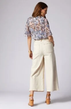 Joie Mikayla Short Sleeve Silk Top -Joie Fashion Outlet Store T0139A0010 EMRM 2