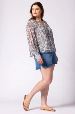 Joie Naomi Long Sleeve Silk Top -Joie Fashion Outlet Store T0140X0010 EMRM 3