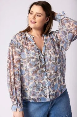 Joie Naomi Long Sleeve Silk Top -Joie Fashion Outlet Store T0140X0010 EMRM 4