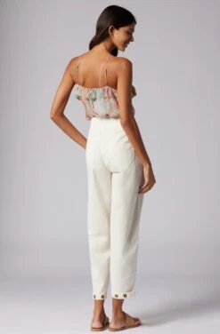 Joie Britta Sleeveless Silk Top 8 Joie Britta Sleeveless Silk Top -Joie Fashion Outlet Store T0167A0001 GARM 2