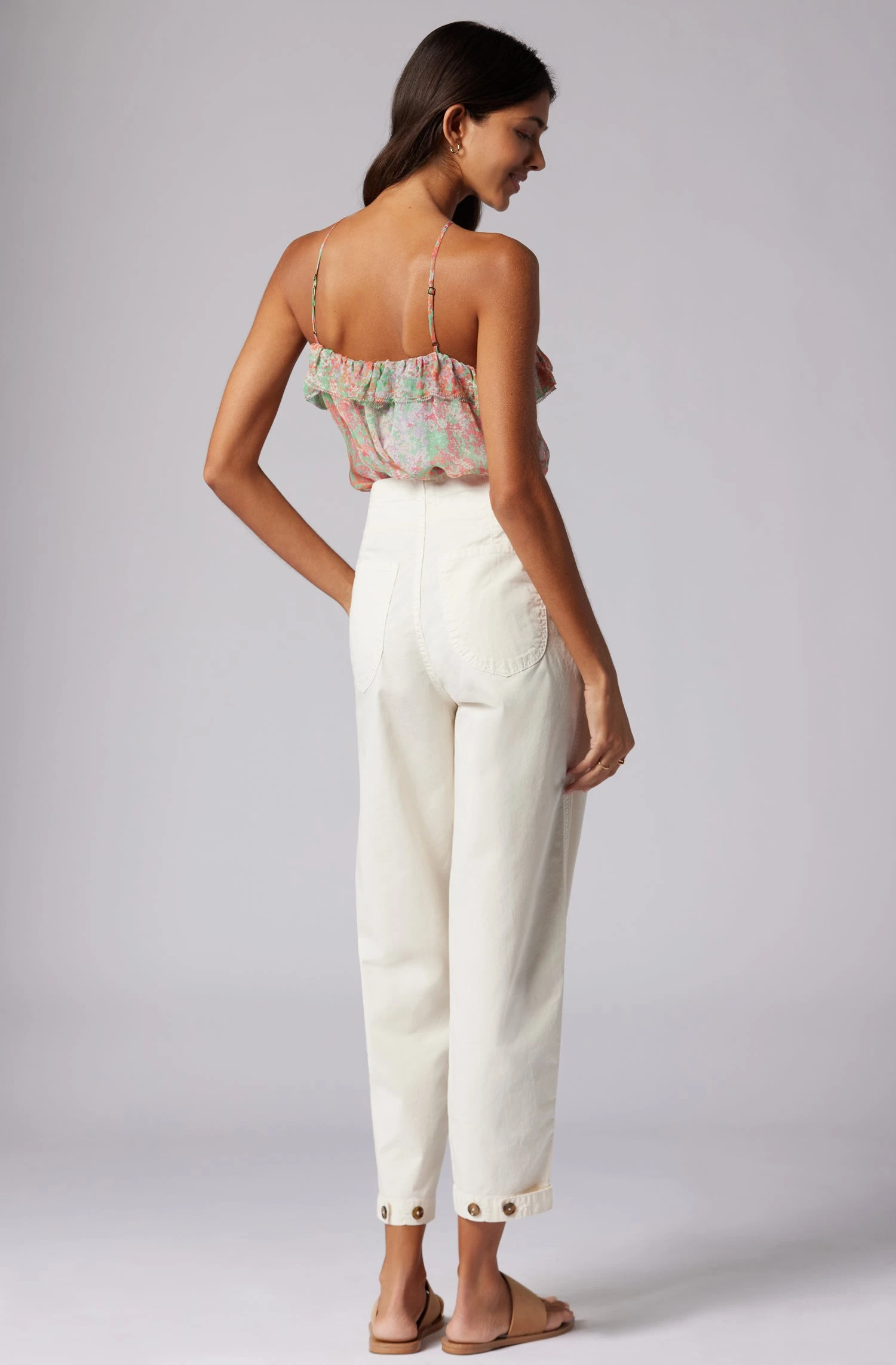 Joie Britta Sleeveless Silk Top 4 Joie Britta Sleeveless Silk Top - Image 4