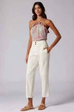 Joie Britta Sleeveless Silk Top 7 Joie Britta Sleeveless Silk Top -Joie Fashion Outlet Store T0167A0001 GARM 3