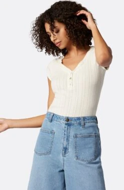 Joie Pam Short Sleeve Cotton Top