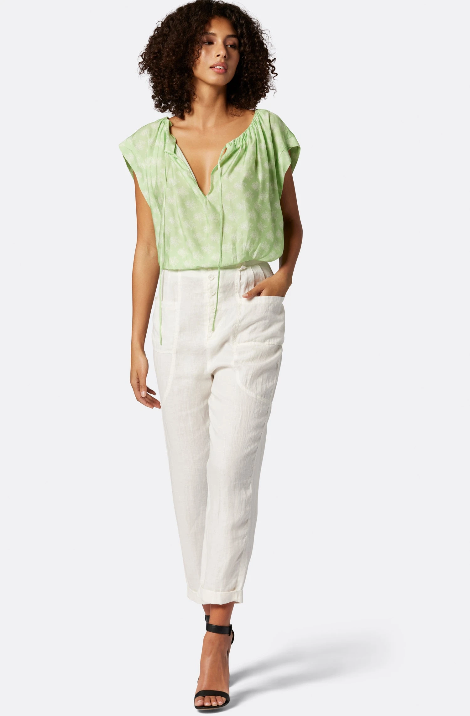 Joie Gwyneth Short Sleeve Top 3 Joie Gwyneth Short Sleeve Top - Image 3