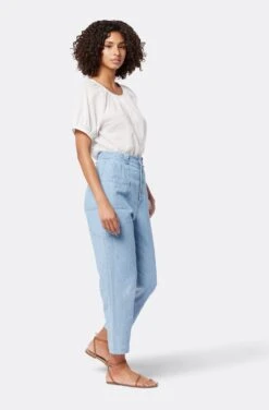 Joie Zola Short Sleeve Cotton Top -Joie Fashion Outlet Store T0181F337 PRCL 3