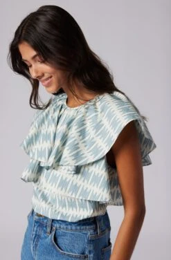 Joie Lennon Short Sleeve Cotton Top