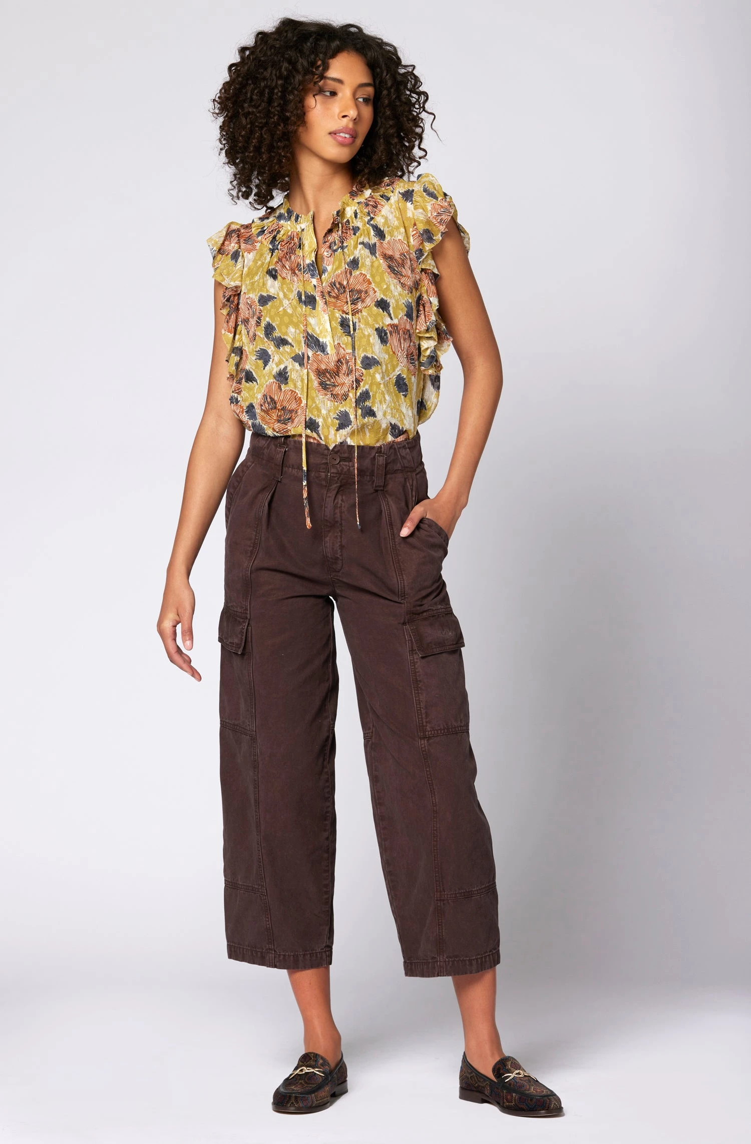 Joie Patricia Sleeveless Silk Top 2 Joie Patricia Sleeveless Silk Top - Image 2