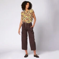 Joie Patricia Sleeveless Silk Top 9 Joie Patricia Sleeveless Silk Top -Joie Fashion Outlet Store T0183A0053 EOML 1 DPA