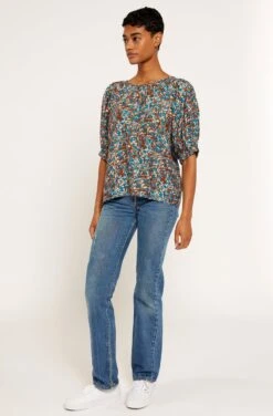 Joie Jayme Short Sleeve Top -Joie Fashion Outlet Store T0187A0054 FJBM 3