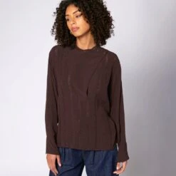 Joie Gravity Long Sleeve Top -Joie Fashion Outlet Store T0196F7502 CHPU 4 DPA