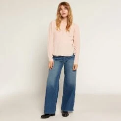 Joie Leigh Long Sleeve Silk Top -Joie Fashion Outlet Store T0197F7881 HSVI 1 DPA