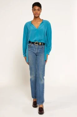 Joie Wells Long Sleeve Silk Top 10 Joie Wells Long Sleeve Silk Top -Joie Fashion Outlet Store T0215F7881 FJBL 1
