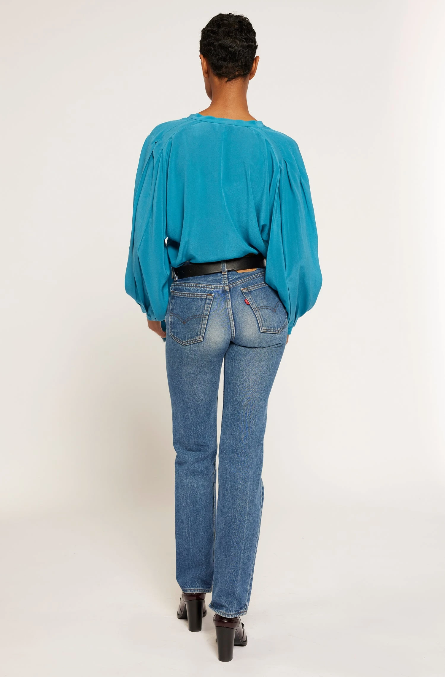 Joie Wells Long Sleeve Silk Top 4 Joie Wells Long Sleeve Silk Top - Image 4