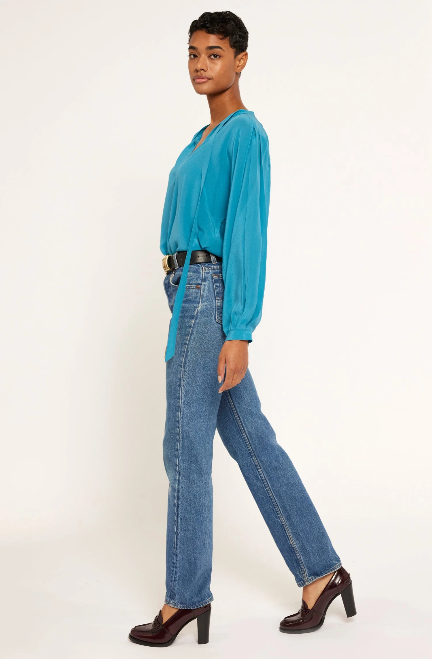 Joie Wells Long Sleeve Silk Top 2 Joie Wells Long Sleeve Silk Top - Image 2