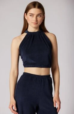 Joie Anika Sleeveless Terry Top -Joie Fashion Outlet Store T0251F9412 PCT 5