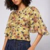 Joie Foster Short Sleeve Silk Top