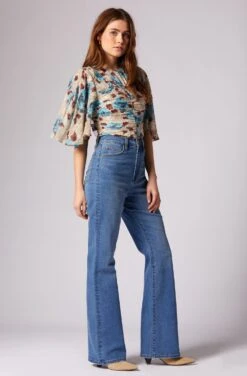 Joie Foster Short Sleeve Silk Top -Joie Fashion Outlet Store T0301A0053 TFTM 3