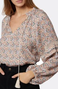 Joie Ogdine Long Sleeve Top -Joie Fashion Outlet Store T5055XA09311 PKTM 6