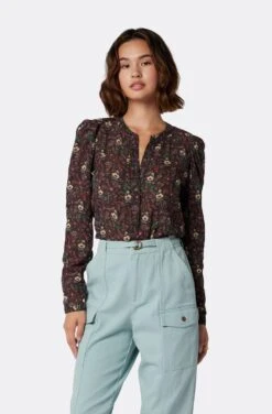 Joie Eldridge Long Sleeve Cotton Top