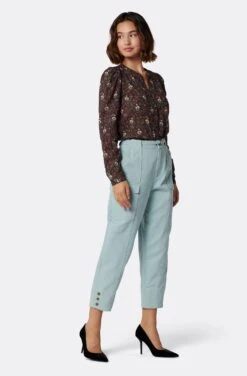 Joie Eldridge Long Sleeve Cotton Top -Joie Fashion Outlet Store T5163A09305 CTTM 4