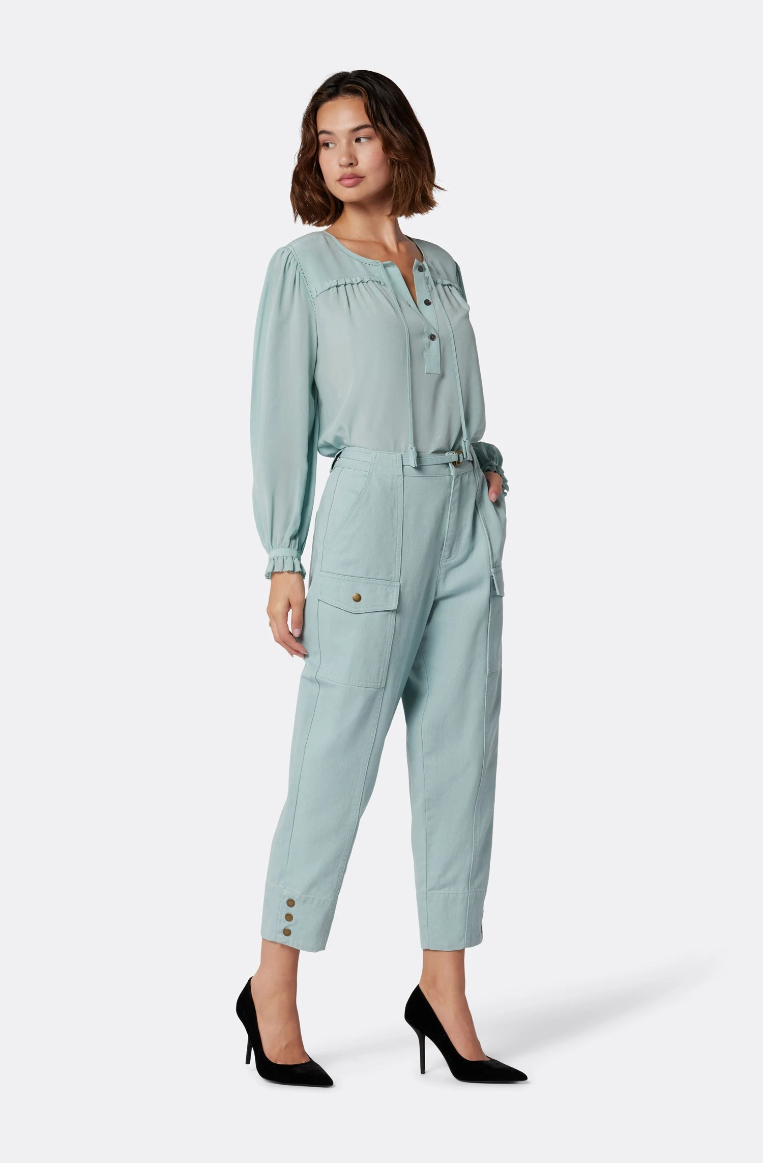 Joie Yerba Long Sleeve Silk Top 5 Joie Yerba Long Sleeve Silk Top - Image 5