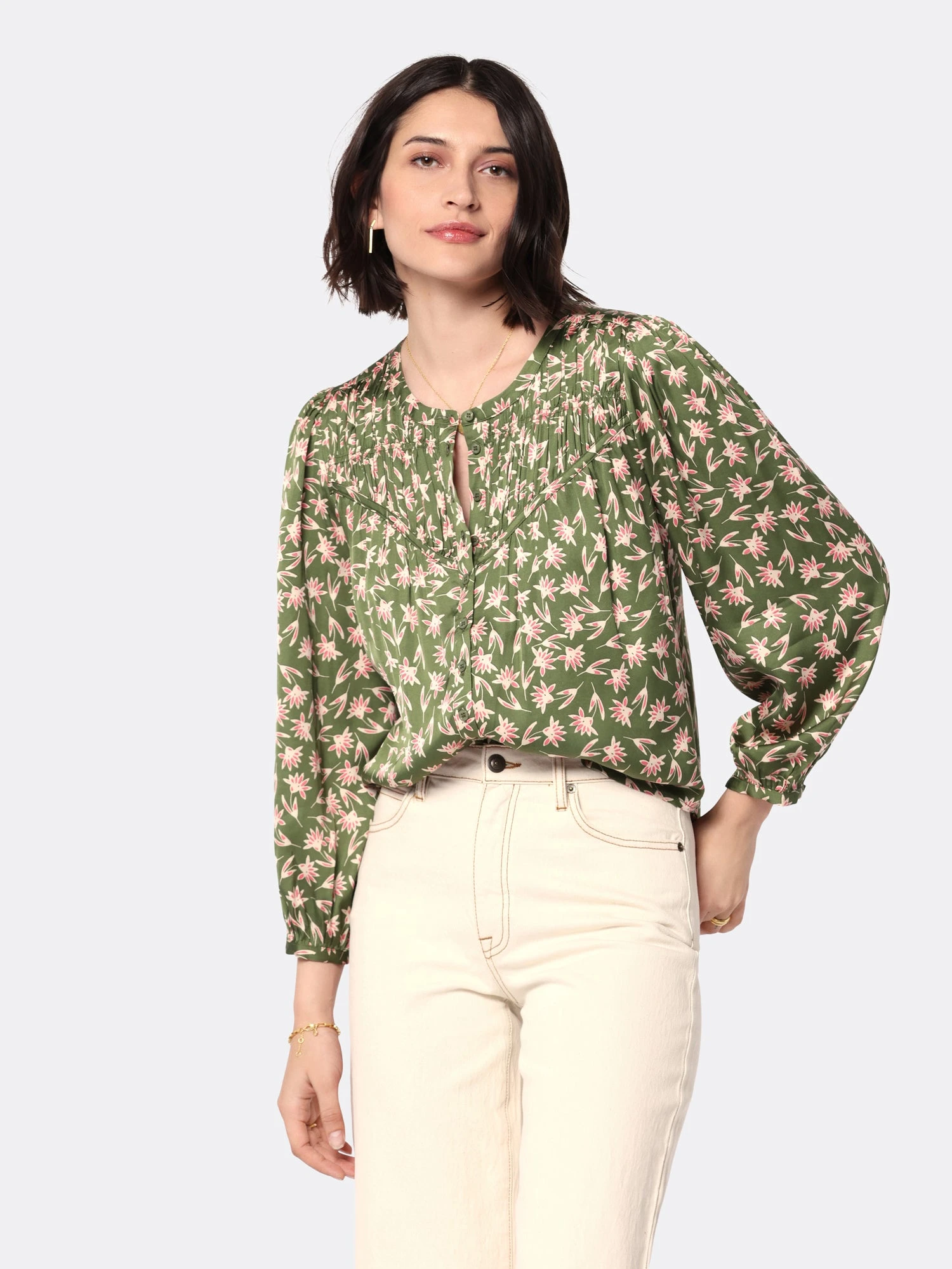 Joie Fanning Long Sleeve Top 1 Joie Fanning Long Sleeve Top