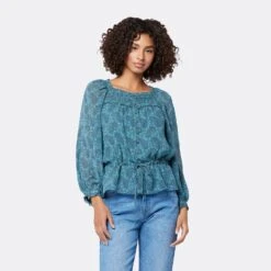 Joie Asseline Silk Top -Joie Fashion Outlet Store T5355A09306 SRPM 2 DPA
