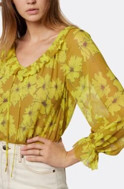 Joie Vernon Long Sleeve Silk Top 9 Joie Vernon Long Sleeve Silk Top -Joie Fashion Outlet Store T5366A09315 OOIM36532