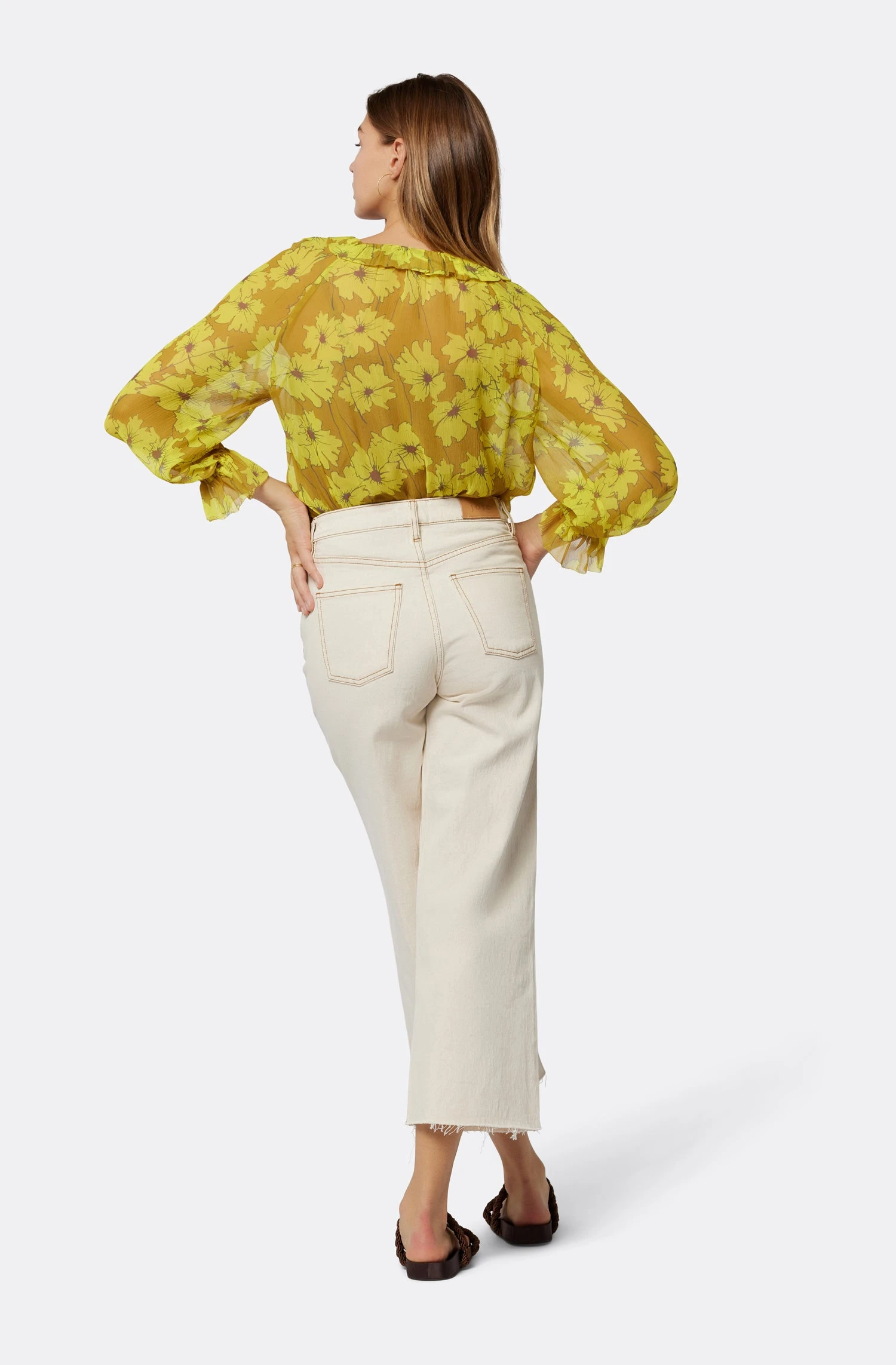 Joie Vernon Long Sleeve Silk Top 6 Joie Vernon Long Sleeve Silk Top - Image 6