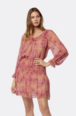 Joie Vernon Long Sleeve Silk Top